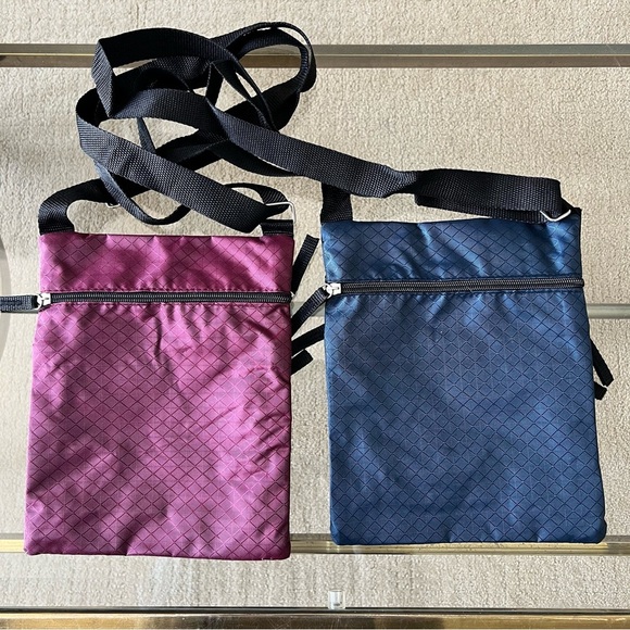 Stylish Crossbody Bags for Men - Purple and Blue - Picture 2 of 3